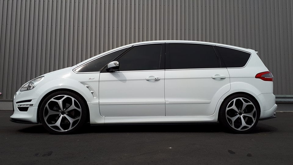 Maxton Design Side Skirts Splitters Ford S-Max Titanium Facelift (2010-2015) - FO-SMAX-1F-SD1