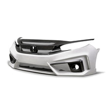 Load image into Gallery viewer, Seibon Carbon Fibre Front Bumper - TT Style - Honda Civic 2016- 4DR