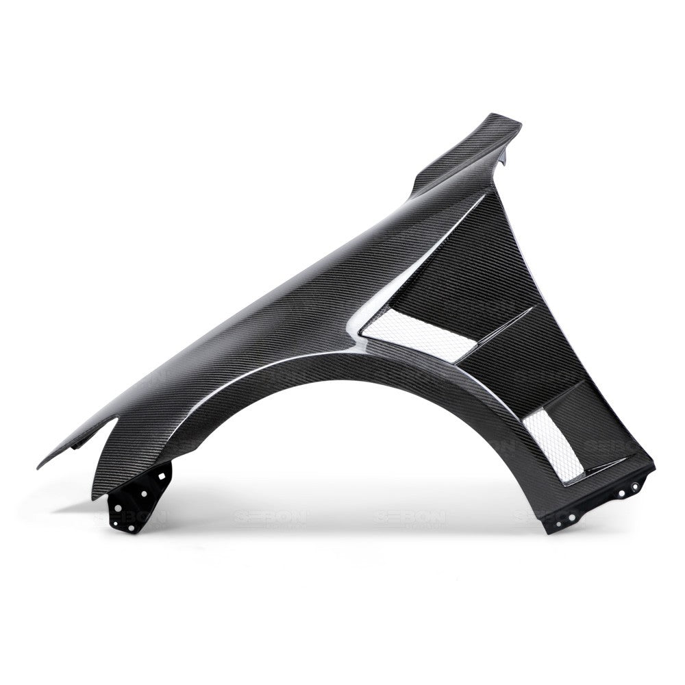 Seibon Carbon Front Wing Pair - Wide Style - Lexus IS Series 2014-