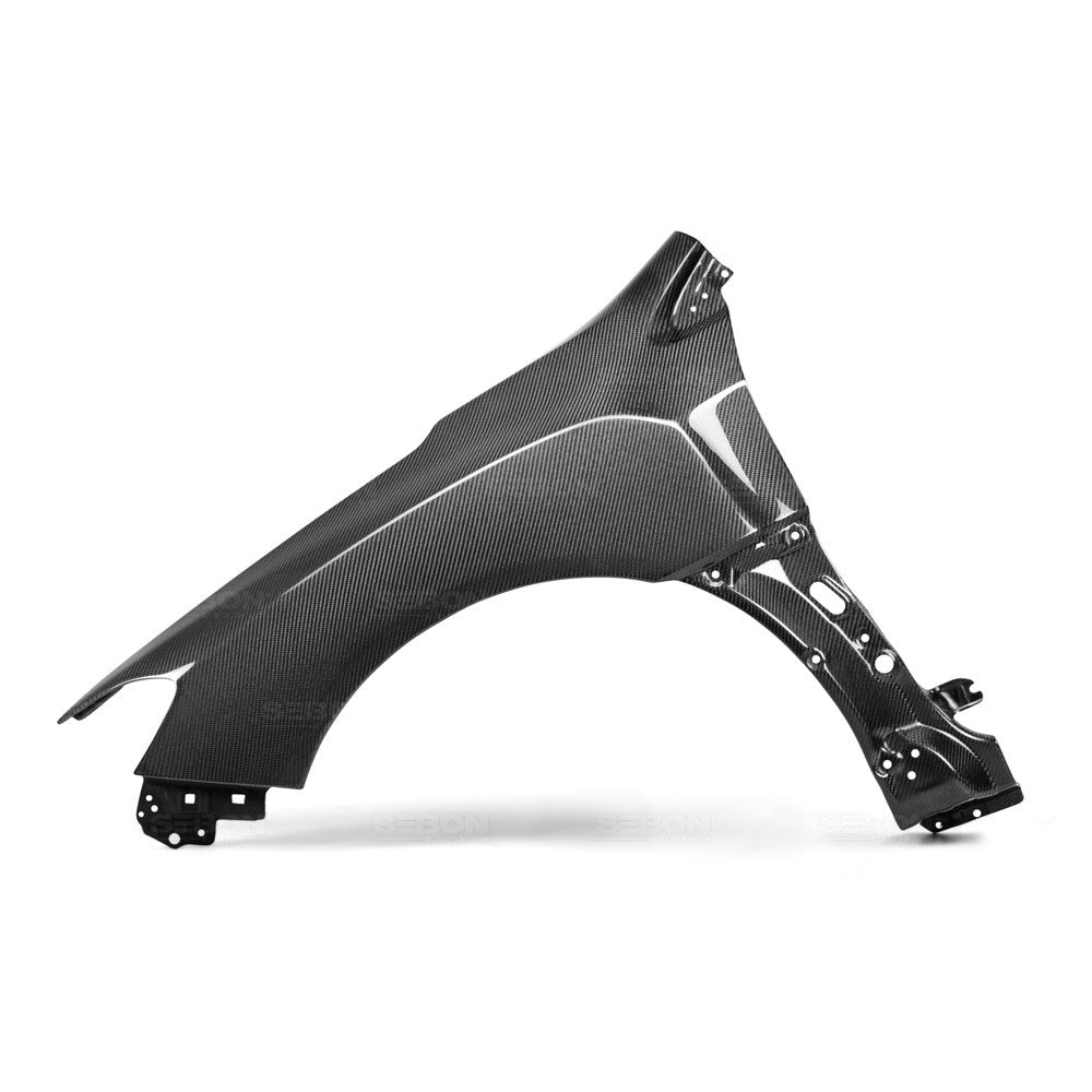 Seibon Carbon Front Wing Pair - Subaru WRX & STI - 2015-