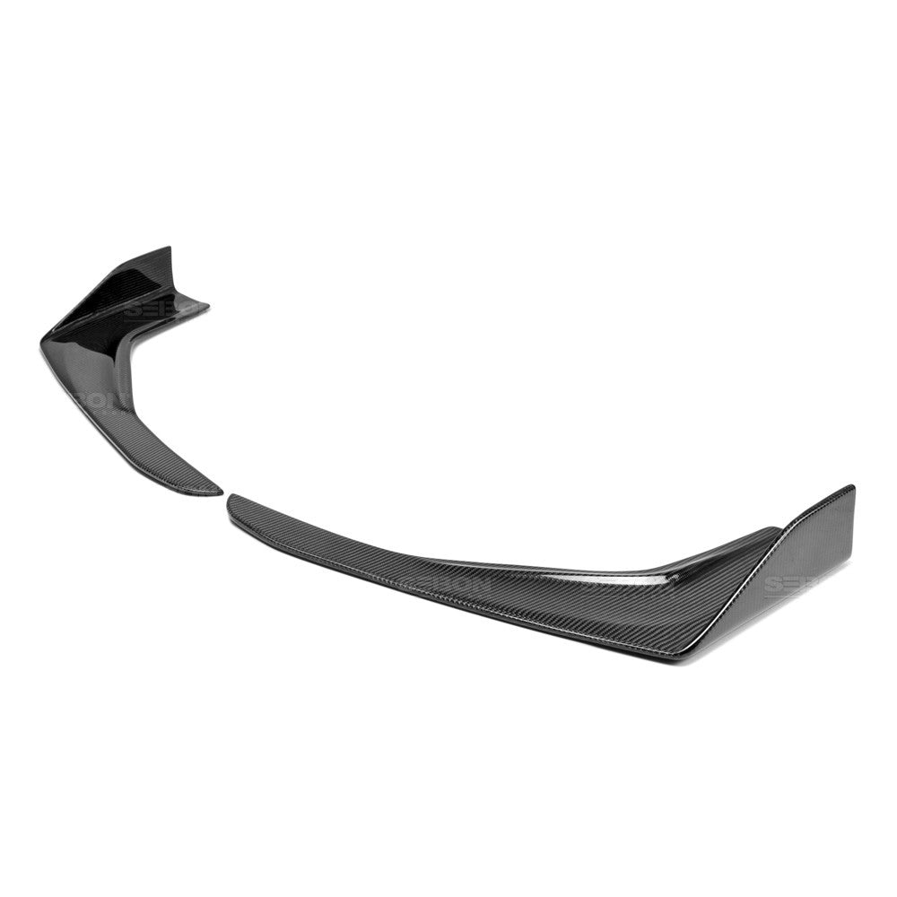 Seibon Carbon Fibre Front Lip Spoiler - TP Style - Lexus IS Series 2014- F Sport Only