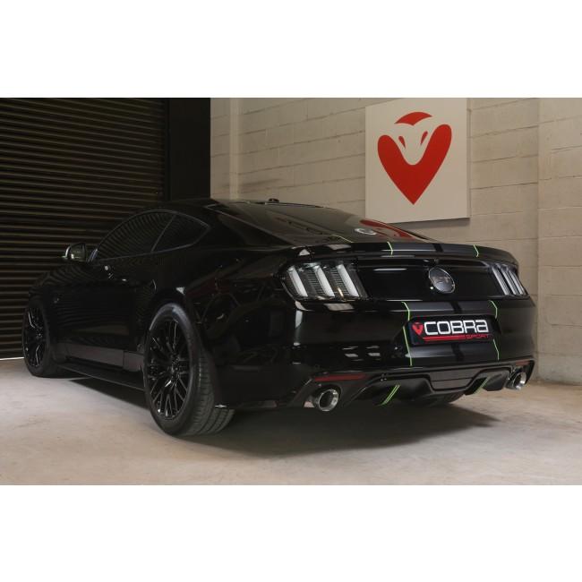 Cobra Sport Ford Mustang 5.0 V8 GT (2015-18) Venom Box Delete Axle Back Exhaust