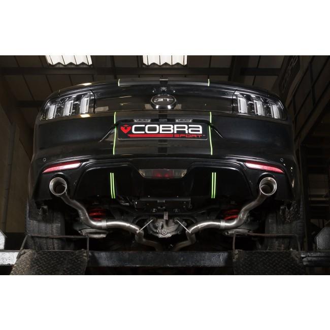 Cobra Sport Ford Mustang 5.0 V8 GT Fastback (2015-18) Venom Box Delete Race Cat Back Exhaust