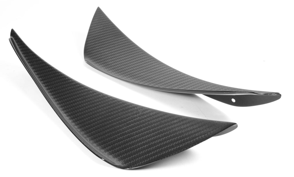 APR Performance Carbon Fiber Front Bumper Canards for FL5 Honda Civic Type R