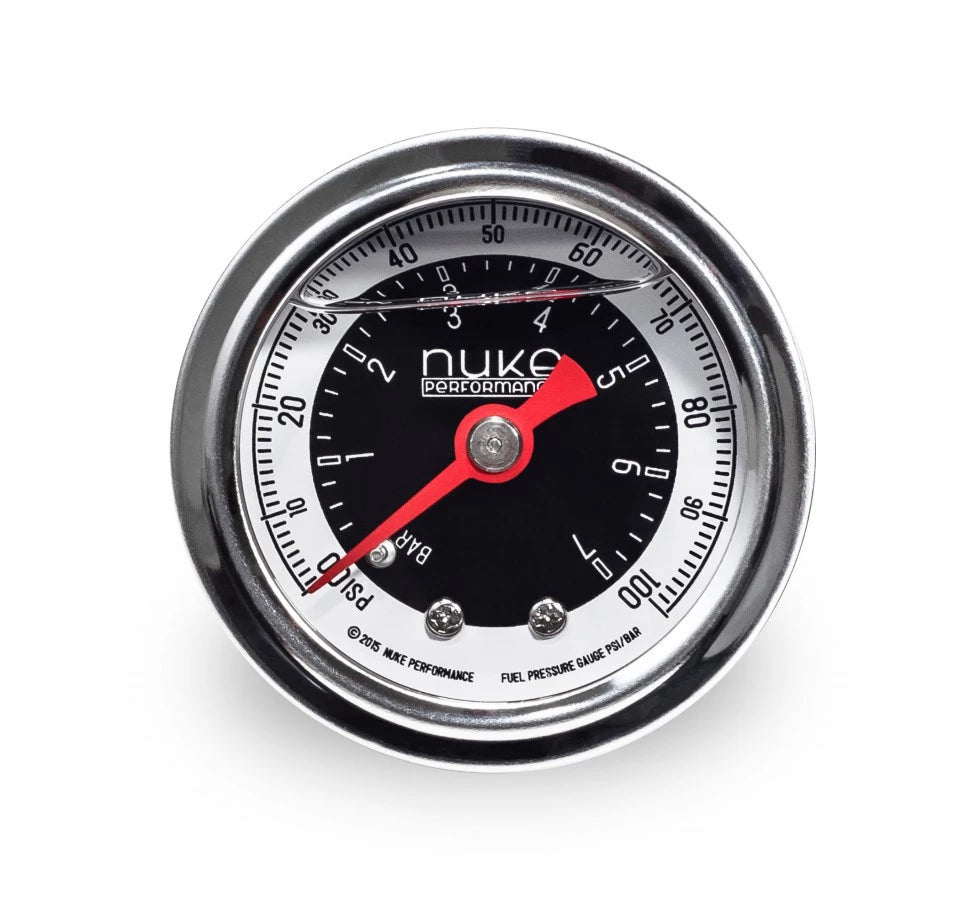 Fuel Pressure Gauge / Fuel Pressure Gauge with 1/8" NPT thread | Nuke Performance