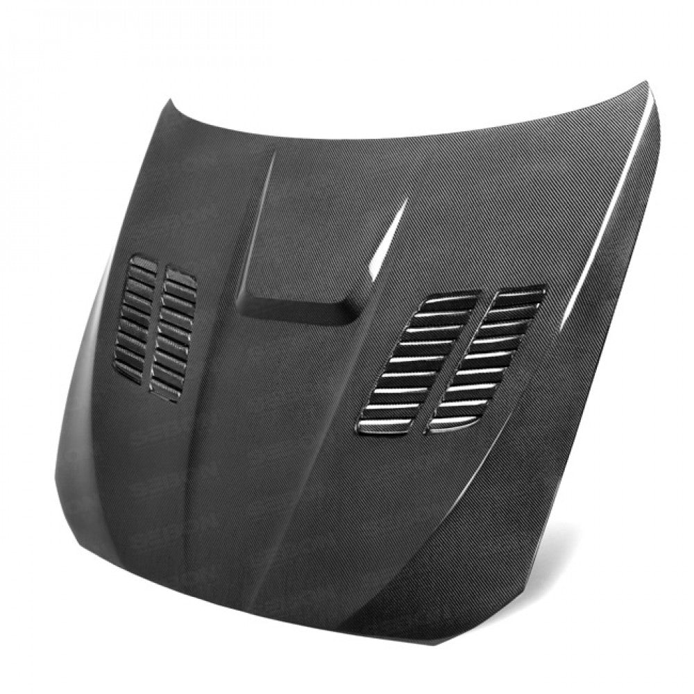 Seibon Carbon Fibre Bonnet - GTR Style - BMW 5 Series F10 2010-2016