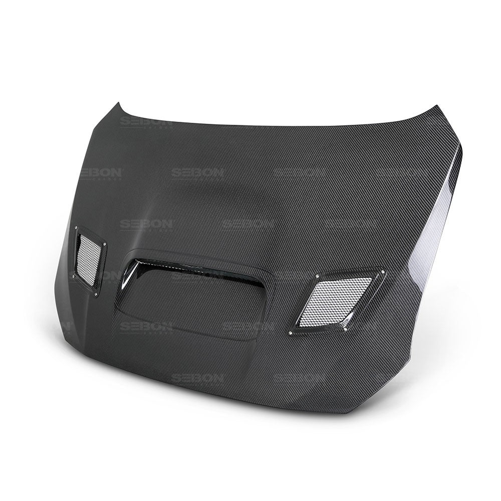 Seibon Carbon Fibre Bonnet - CS Style - Subaru WRX / STI 2015-