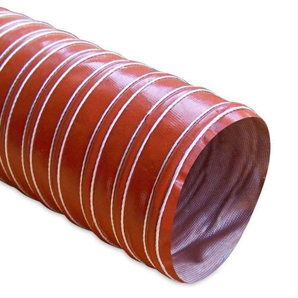 Heat Resistant Silicone Ducting 4" x 12 MMHOSE-D4