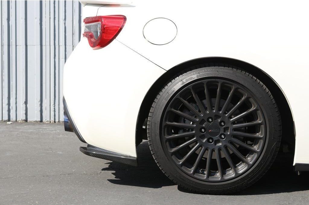 APR Performance Carbon Fiber Rear Bumper Skirts for ZN6 Toyota 86
