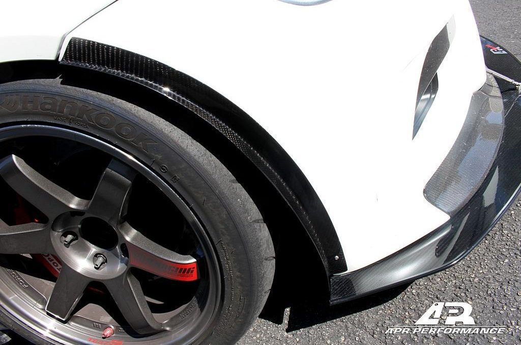 APR Performance Carbon Fiber Front Bumper Spats for E92 BMW M3