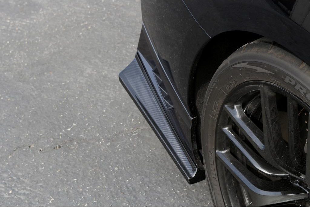 APR Performance Carbon Fiber Rear Bumper Skirts for EBA-R35 Nissan GT-R
