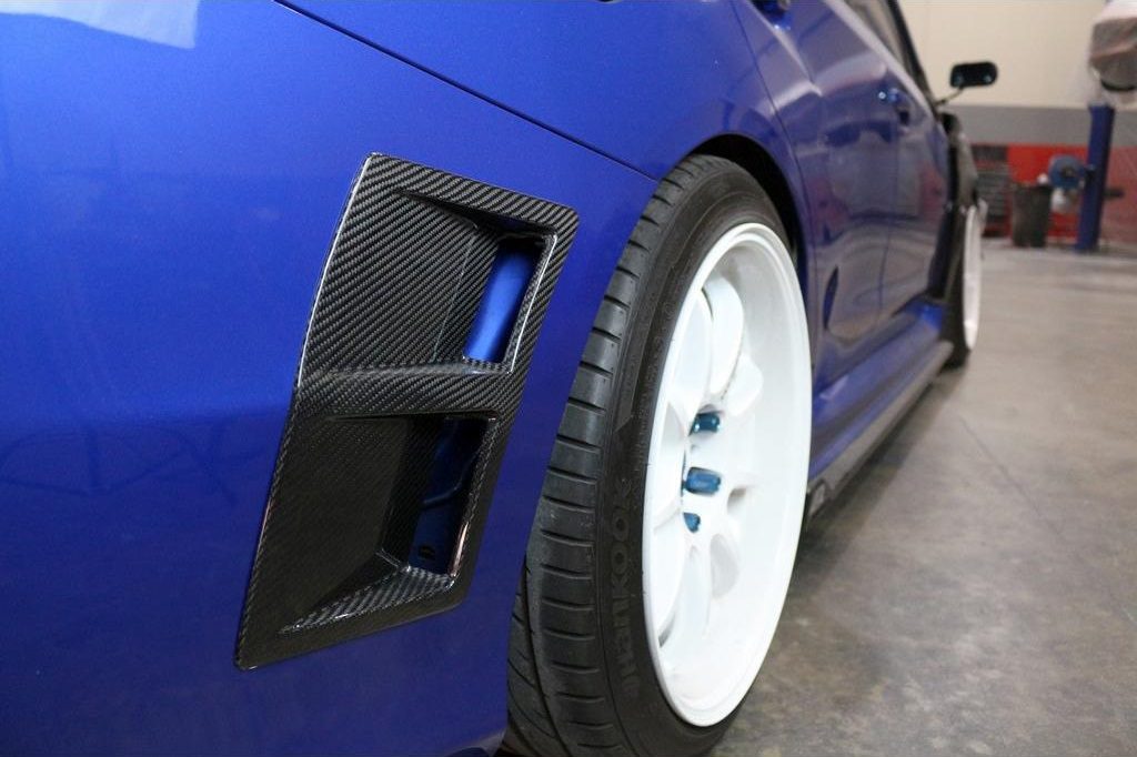 APR Performance Carbon Fiber Rear Bumper Ducts for VA Subaru WRX & STi