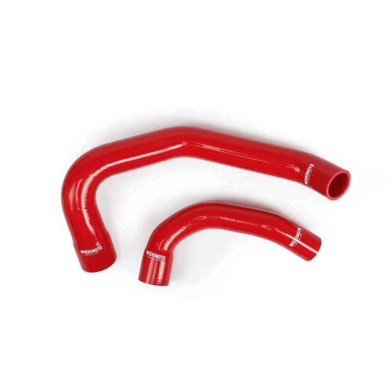 Jeep Wrangler 4.0L Silicone Radiator Hose Kit 1991-1995 Red MMHOSE-WR6-91RD