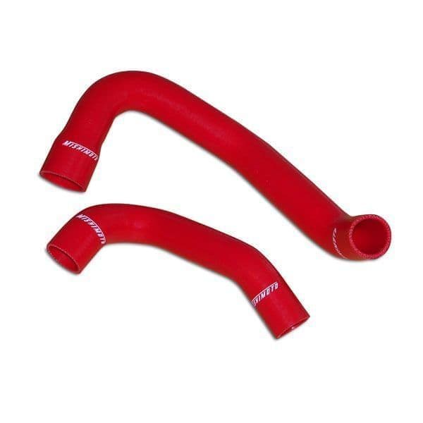 Jeep Wrangler 4.0L Silicone Radiator Hose Kit 1997-2006 Red MMHOSE-WR6-97RD