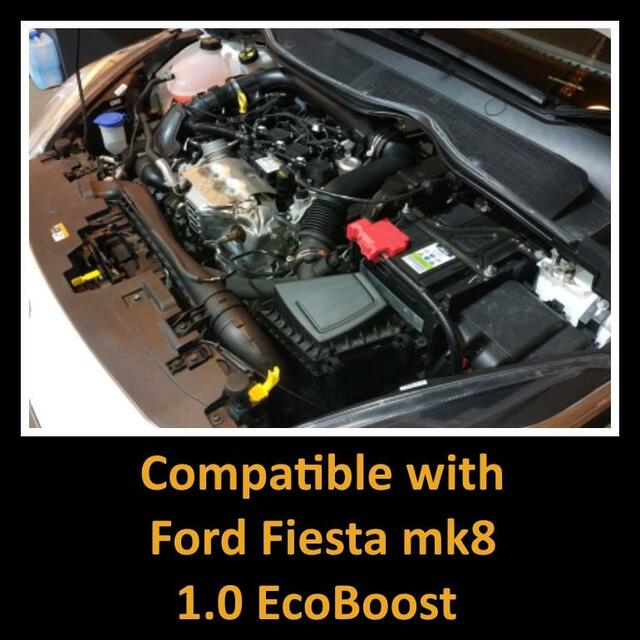 Ramair Black Performance Intake Kit 1.0 Ecoboost Ford Fiesta MK8 - JSK-136-BK
