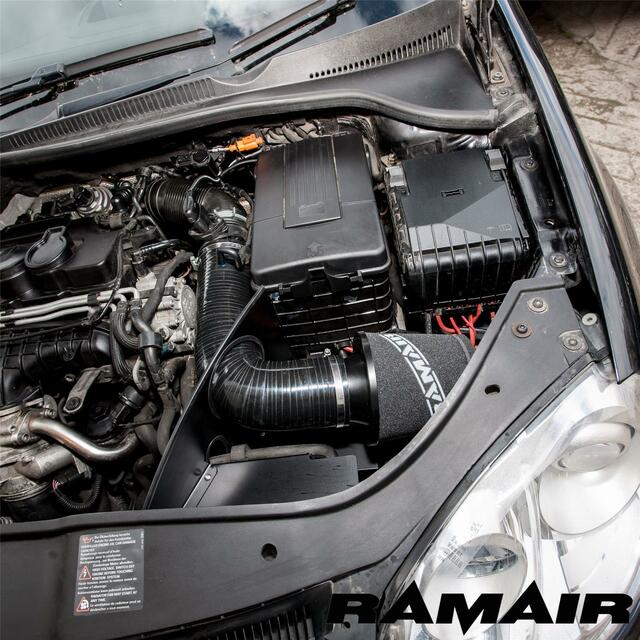 Ramair Performance Intake Kit VW Golf MK5 Scirocco & Jetta 1.9 & 2.0 TDI - JSK-147-BK