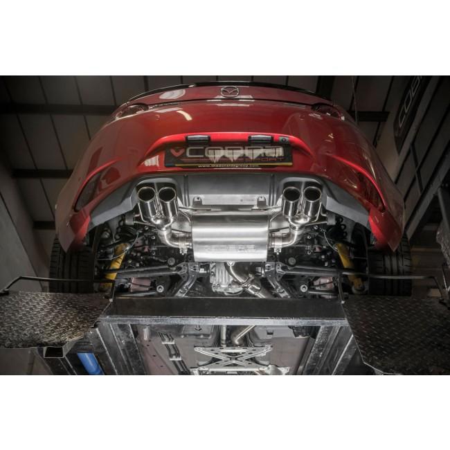 Cobra Sport Mazda MX-5 (ND) Mk4 Dual Exit Cat Back Exhaust