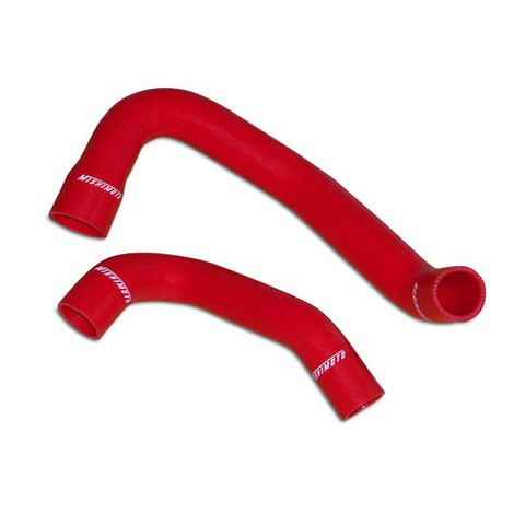 Mishimoto Jeep Wrangler 6 Cyl Red Silicone Hose Kit