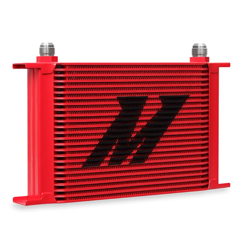 Mishimoto Universal 25-Row Oil Cooler, Red