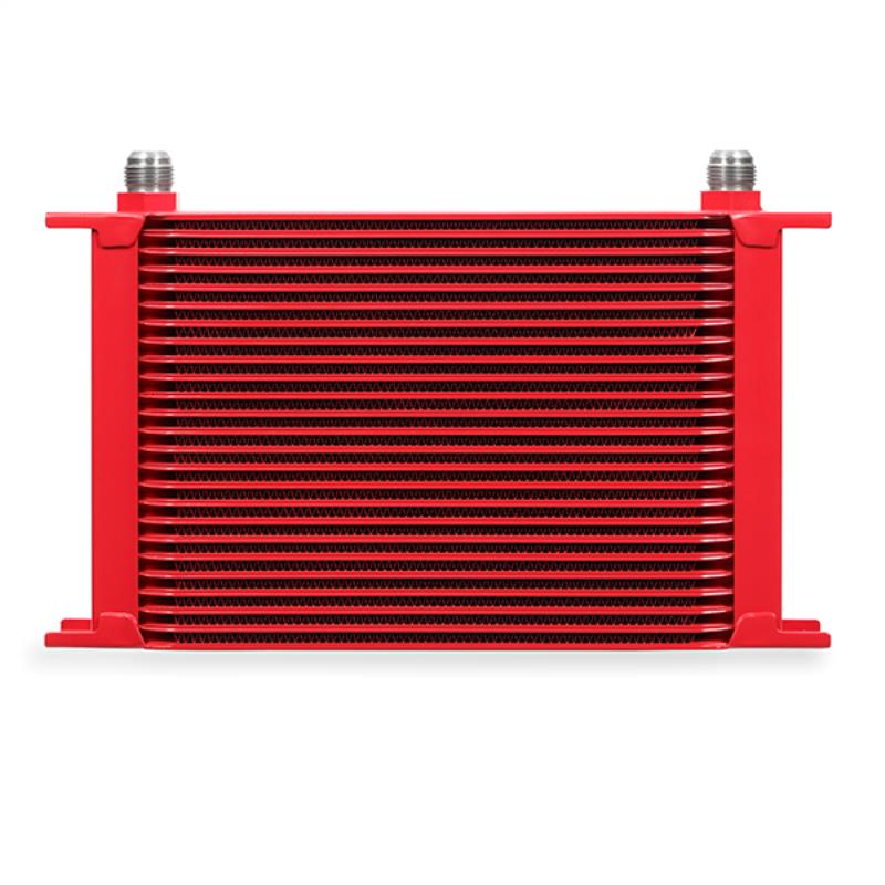 Mishimoto Universal 25-Row Oil Cooler, Red