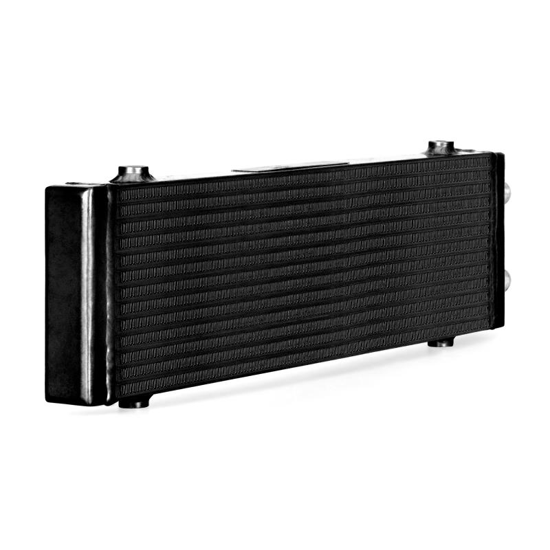 Mishimoto Universal Dual Pass Bar & Plate Oil Cooler, Large, Black