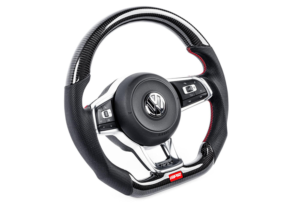 APR VW Mk7 Golf R/GTI/GTD Leather & Carbon Fibre Steering Wheel