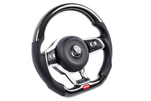 Load image into Gallery viewer, APR VW Mk7 Golf R/GTI/GTD Leather &amp; Carbon Fibre Steering Wheel
