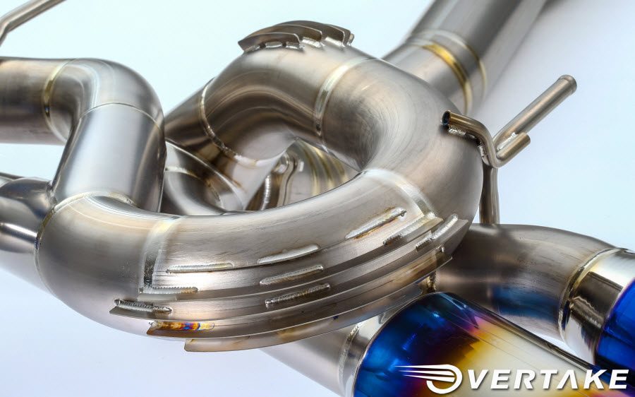 Overtake 100-V Saikou Exhaust for 2009-19 Nissan GT-R [R35]