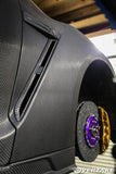 Overtake Dry Carbon Front Fender Side Vent for 2009-19 Nissan GT-R [R35]