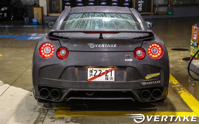 Overtake Dry Carbon OEM-Design Spoiler set for 2009-19 Nissan GT-R [R35]