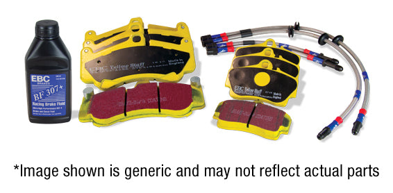 Yaris GR EBC Performance Pack Pad & Line Kit With Yellowstuff Pads