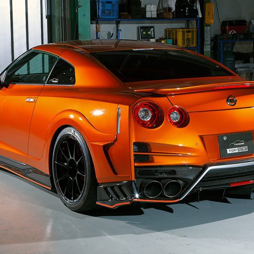 Top Secret M17 Rear Bumper for 2017-19 Nissan GT-R [R35]