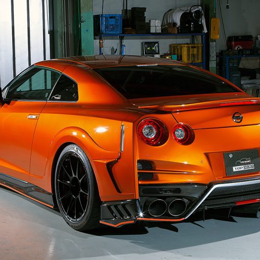 Top Secret M17 Rear Over Fender for 2017-19 Nissan GT-R [R35]