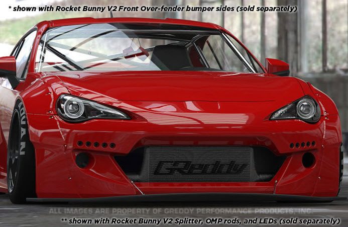 Rocket Bunny Ver 2 Front Bumper for 2013-20 Subaru BRZ [ZC6] 17010231