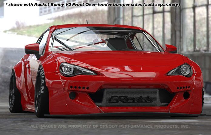 Rocket Bunny Ver 2 Front Bumper for 2013-20 Subaru BRZ [ZC6] 17010231