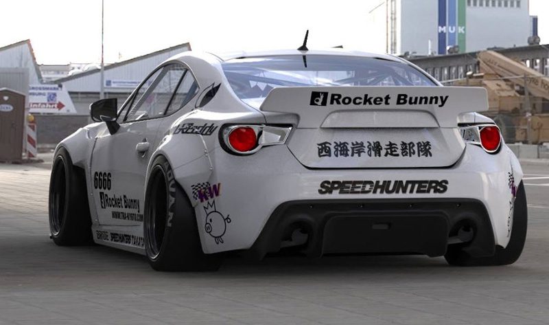 Rocket Bunny Rear Ducktail Wing for 2011-20 Toyota 86/FR-S/Subaru BRZ [ZN6/ZC6] 17010236