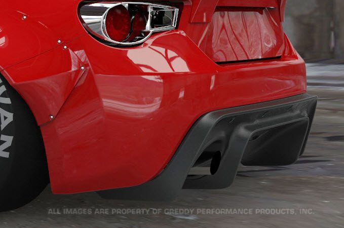 Rocket Bunny Ver 2 Rear Under Diffuser for 2013-20 Toyota 86/FR-S [ZN6] 17010233