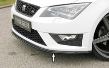 Load image into Gallery viewer, Rieger Seat Leon FR &amp; Cupra Front Splitter - Gloss Black (2013-17) - 00088105