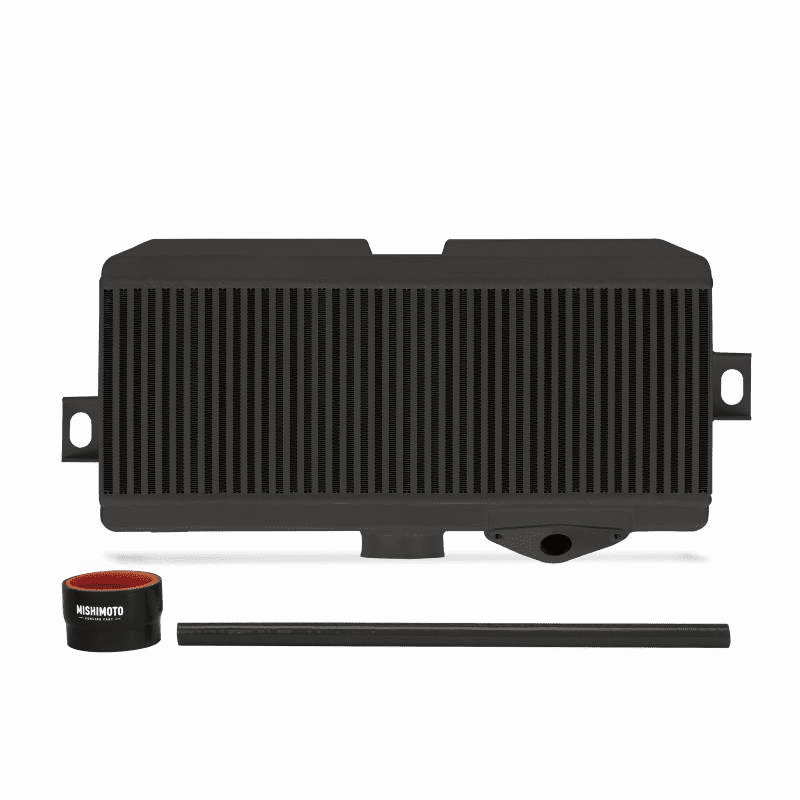 Subaru WRX STI Top Mount Intercooler Kit 2008+ Black w/ Black Hoses MMTMIC-STI-08BKBK