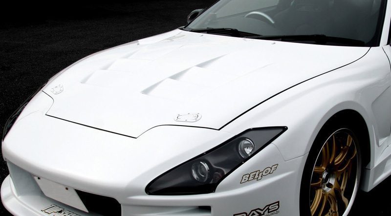 Top Secret Aero Hood (FRP) for 1993-2002 Toyota Supra [JZA80]