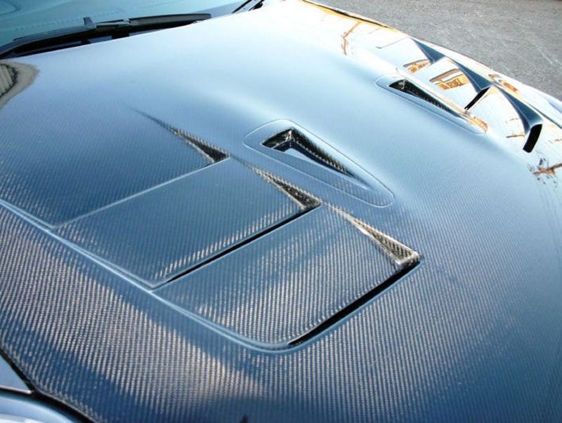 Top Secret Carbon Fiber Aero Vented Hood for 2009-16 Nissan GT-R [R35]