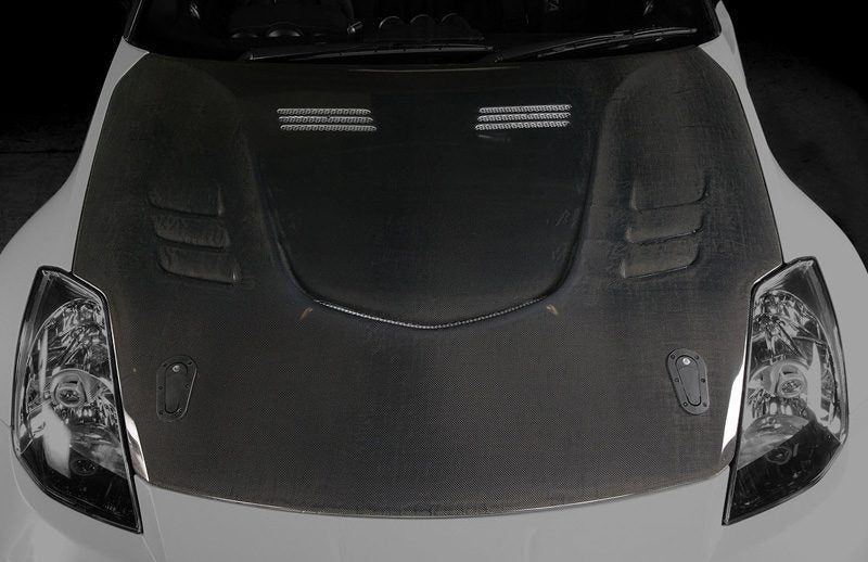 Top Secret G-Force Carbon Aero Hood for 2003-09 Nissan 350Z [Z33]