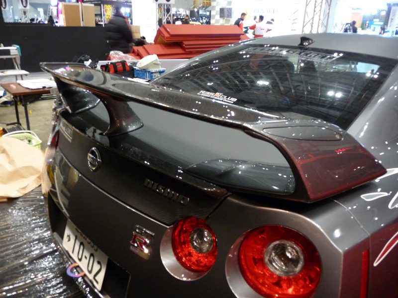 Top Secret Rear Wing (FRP) for 2009-19 Nissan GT-R [R35]