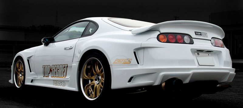 Top Secret Super-G Widebody Kit for 1993-2002 Toyota Supra [JZA80]