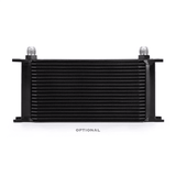 Universal 19 Row Oil Cooler Kit Black MMOC-ULBK