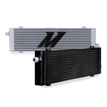 Load image into Gallery viewer, Universal Cross Flow Bar &amp; Plate Oil Cooler Large Black MMOC-SP-LBK