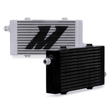 Load image into Gallery viewer, Universal Cross Flow Bar &amp; Plate Oil Cooler Small Black MMOC-SP-SBK