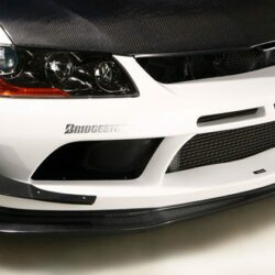 VARIS Ver. 2 Front Bumper with FRP Underlip for 2005-07 Mitsubishi Evo IX [CT9A] VAMI-091