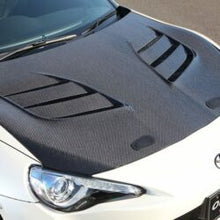 Load image into Gallery viewer, VARIS Carbon System 1 Cooling Bonnet for 2012-16 Subaru BRZ [ZC6] VBSU-126