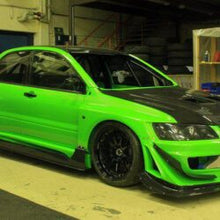 Load image into Gallery viewer, VARIS Time Attack Ver. Big Canard Set for 2005-07 Mitsubishi Evo VIII [CT9A] VAMI-080